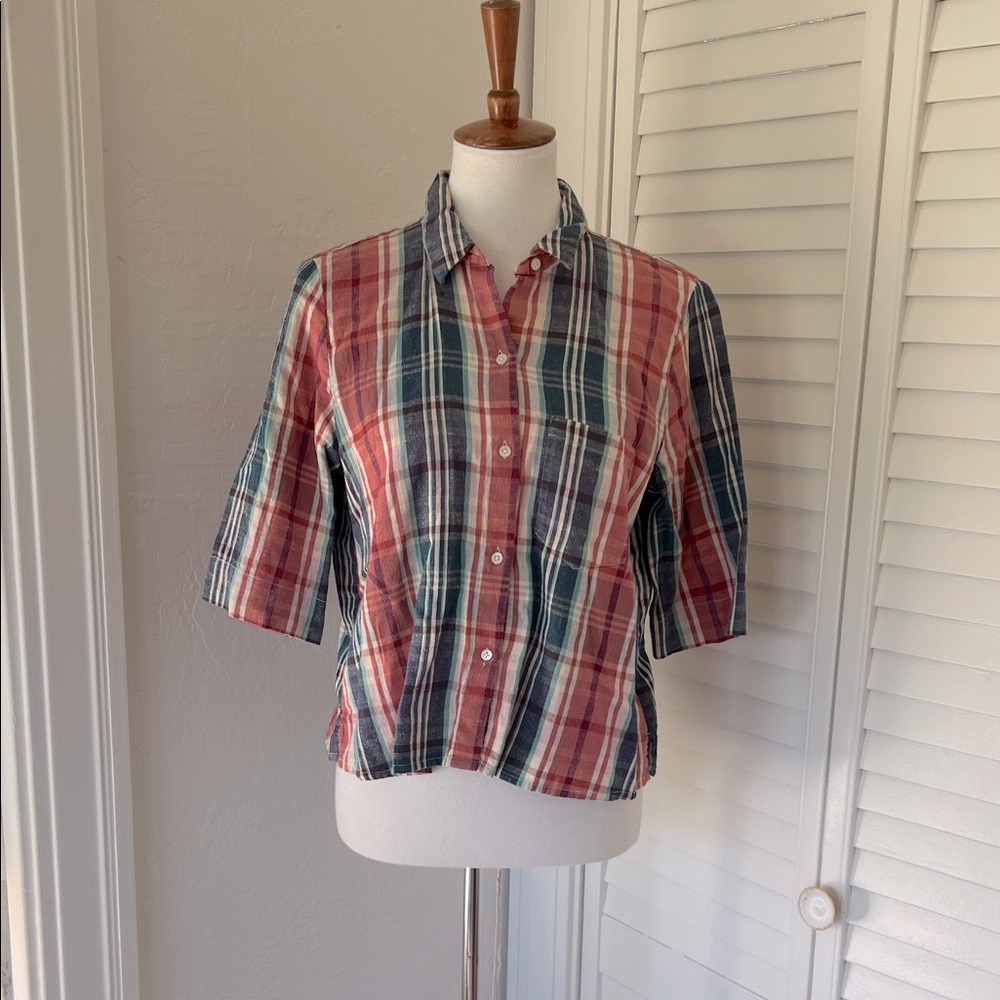 Madewell button-up top